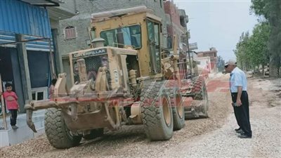 رفع كفاءة الطرق والإنارة العامة بقرى الحامول