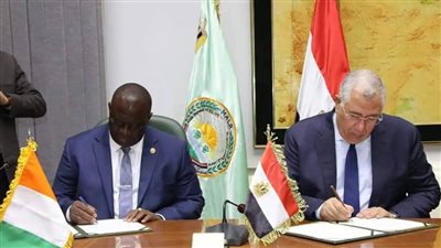 وزير الزراعة الإيفواري: الروابط مع مصر تاريخية وتعززها العلاقات والتوافق بين الرئيسين