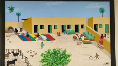 افتتاح معرض للفن التشكيلي بقصر ثقافة العريش احتفالا بذكرى ثورة ٣٠ يونيو