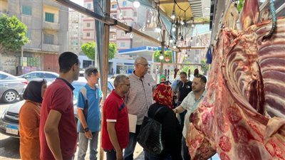 أحياء الإسكندرية تشن حملات مكبرة للمرور على محلات الجزارة وشوادر الذبح