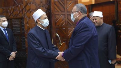 شيخ الأزهر يستقبل رئيس الطائفة الإنجيلية والوفد المرافق له للتهنئة بعيد الأضحى