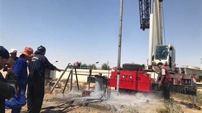 رئيس مركز ومدينة الحسنة: إصلاح بئر مياة أبوعجيلة بوسط سيناء 