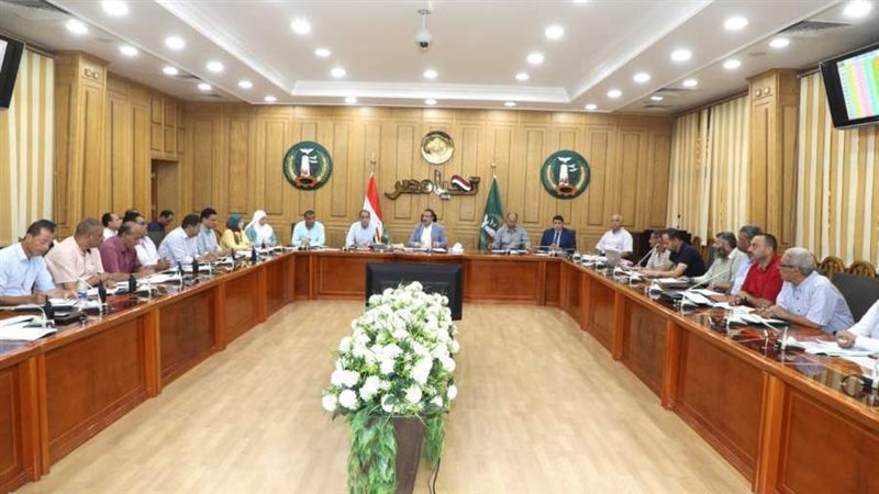 اجتماع محافظ المنوفية