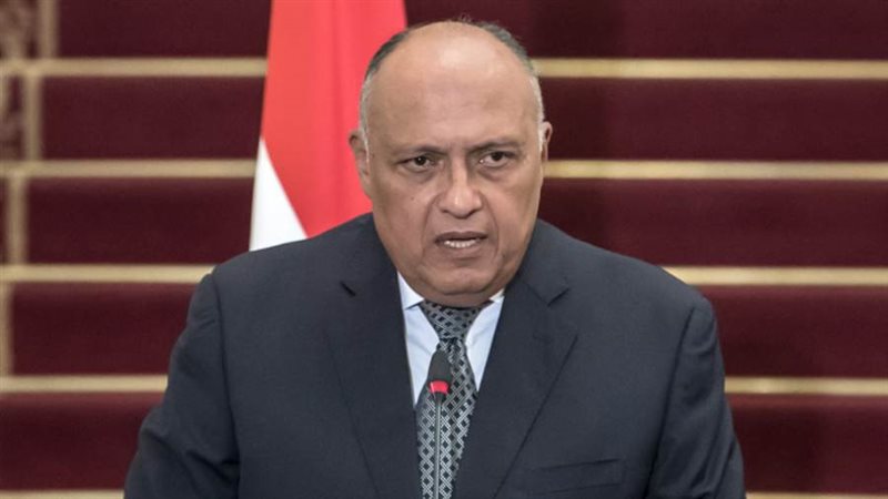 وزير الخارجية سامح