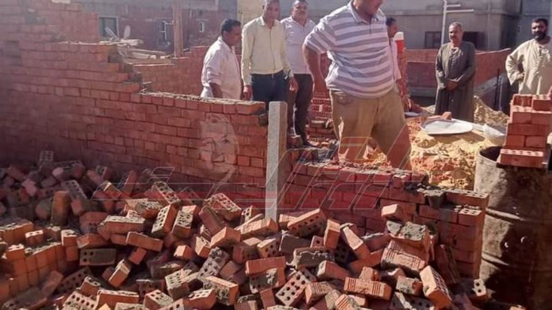 إزالة البناء المخالف