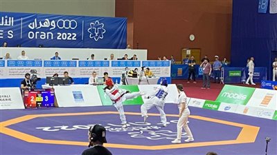  أشرقت درويش لدور ربع النهائي منافسات وزن 57 كجم بدورة ألعاب البحر المتوسط