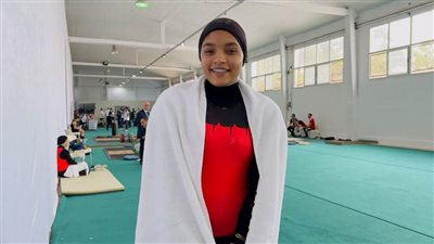 نعيمة سعيد تتوج بذهبية دورة ألعاب البحر المتوسط