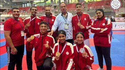 الكاراتيه المصري يحرز 7 ميداليات متنوعة في اليوم الثاني لدوري الشباب العالمي بكرواتيا