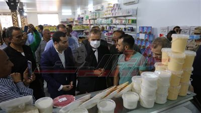 محافظ كفر الشيخ يفتتح ماركت المنطقة الشمالية العسكرية الدائم لتوفير السلع الغذائية