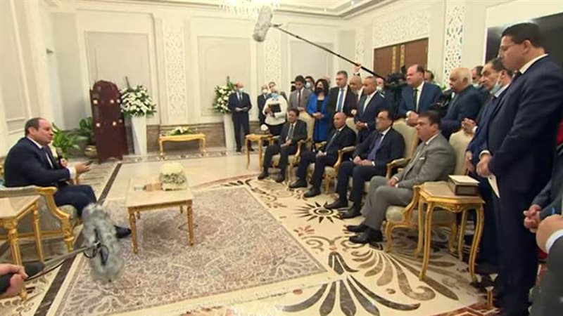 لقاء الرئيس عبد الفتاح