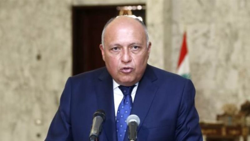 وزير الخارجية سامح