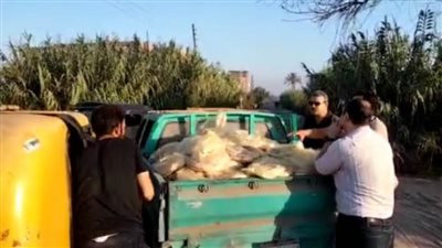 ضبط 5430 رغيفا مدعما بتوك توك مهربة من فوة إلى مطوبس  