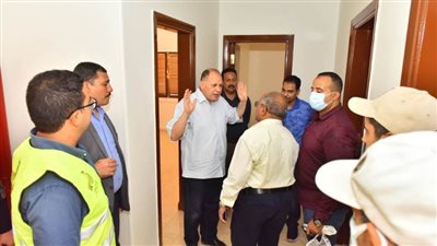 محافظ أسيوط يتفقد أعمال إنشاء مركزي شباب الغريب والمطمر بمركز ساحل سليم