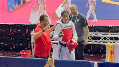 آية شحاتة تحصد برونزية التايكوندو بدورة ألعاب البحر المتوسط