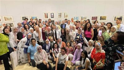 ابن طولون في إبداعات طلاب الفنون الجميلة بحلوان