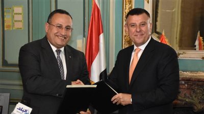 رئيسا جامعة عين شمس والإسكندرية يعلنان مشروعات التعاون المشترك بين الجامعتين 