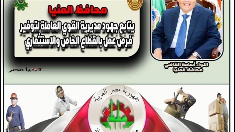 تعيين 670 خريج بالمنيا