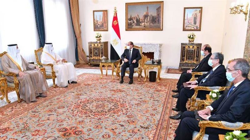 الرئيس السيسي يستقبل