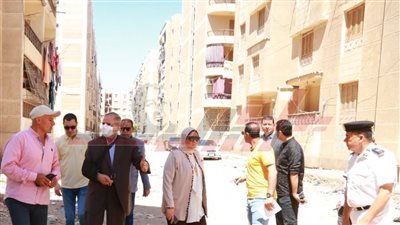 محافظ كفر الشيخ يتفقد منطقة الأوقاف غرب كفر الشيخ ويوجه بحملات نظافة