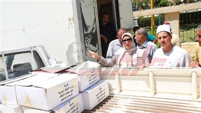 استلام الدفعة السابعة من لحوم صكوك الإطعام واستفادة 13 ألف أسرة بكفر الشيخ