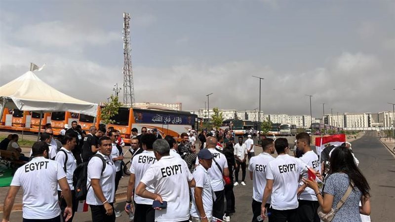 البعثة المصرية تتوجه