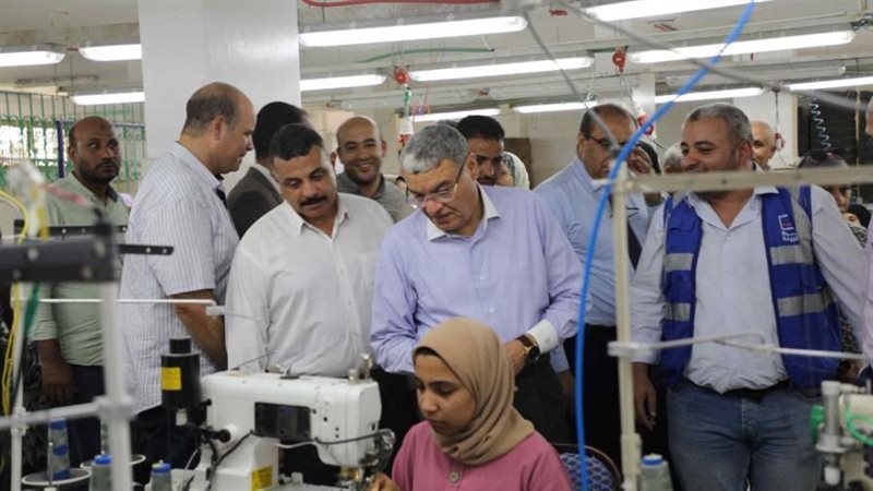 محافظ المنيا يتفقد