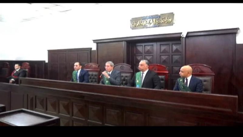 اثناء النطق بالحكم