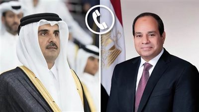 الرئيس السيسي تلقى اتصالًا هاتفيًا من الأمير 