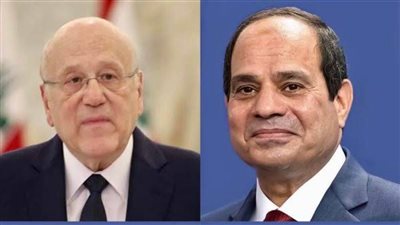 الرئيس السيسى يهنئ هاتفيا رئيس وزراء لبنان بمناسبة عيد الأضحى المبارك