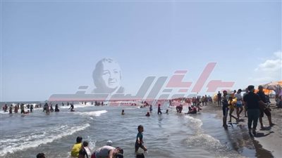 إقبال على مصيف بلطيم في اليوم الثاني لعيد الأضحى المبارك