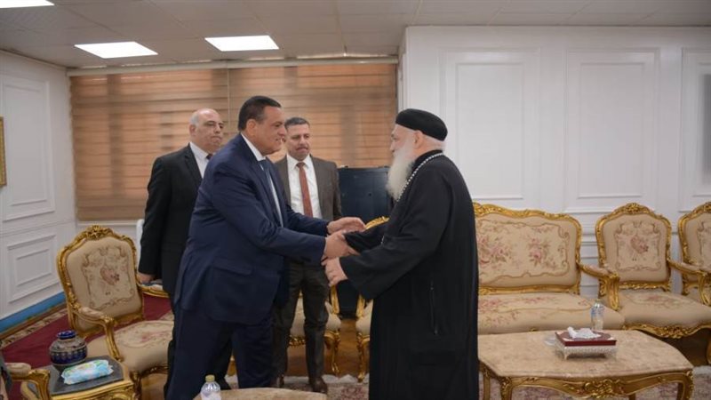 محافظ البحيرة يستقبل