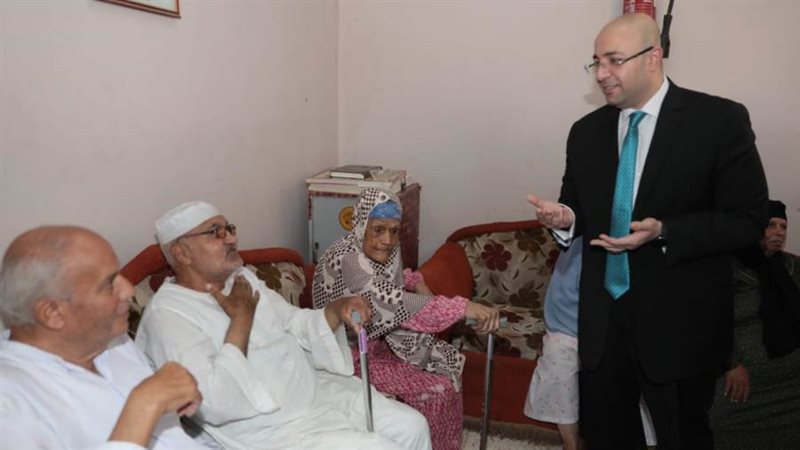 محافظ بنى سويف فى