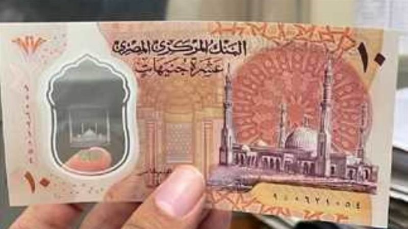 العشرة جنيهات البلاستيكية
