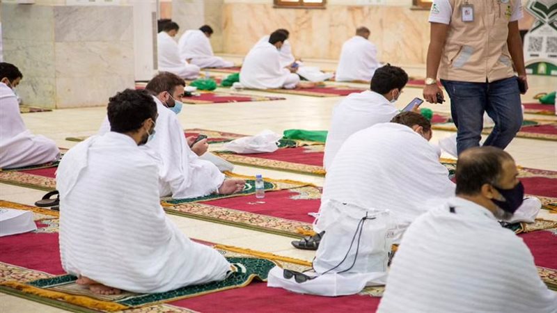 ضيوف الرحمن في مسجد