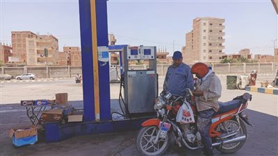 هدوء بمحطات الوقود ومواقف السيارات بالقليوبية