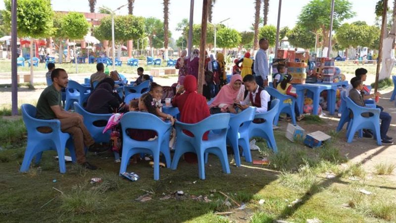 جانب من حدائق أسيوط