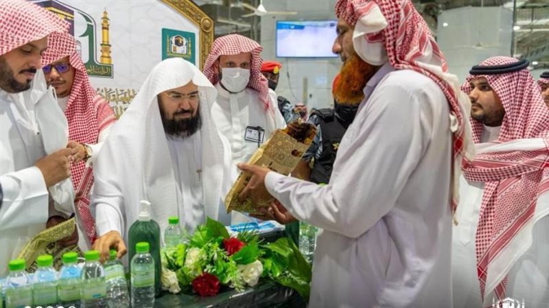 السديس يودع الحجاج