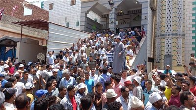 جنازة مهيبة لـ4 أطفال لقوا مصرعهم في حادث ترعة السلام