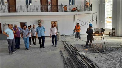 رئيس مياه سوهاج يتفقد مركز تدريب السلامة والصحة المهنية والورش الفنية