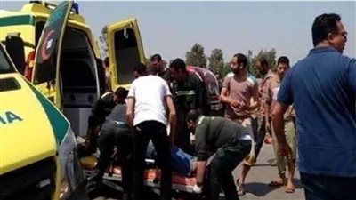 إصابة 9 أشخاص فى حادث مروري بطريق سفاجا/الغردقة