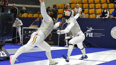 يارا الشرقاوي تتأهل إلى الدور الرئيسي لسلاح الشيش في بطولة العالم للمبارزة بالقاهرة