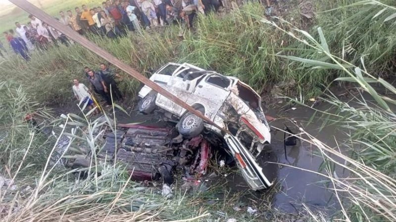 مصرع سيدة وإصابة