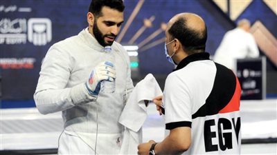 زياد السيسي يتأهل لدور الـ32 بسلاح السيف للرجال بعد الفوز على بطل إيران