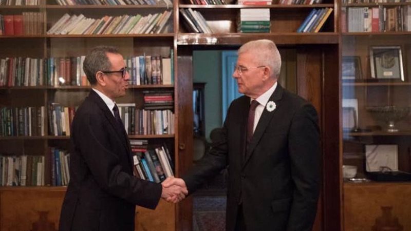 رئيس البوسنة يستقبل