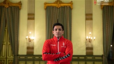 عمر الوكيل أفضل لاعب فى مباراة تتويج فراعنة اليد بلقب أمم إفريقيا