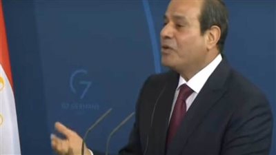 الرئيس السيسي يشيد بالدور القيادي لألمانيا في مواجهة تغير المناخ