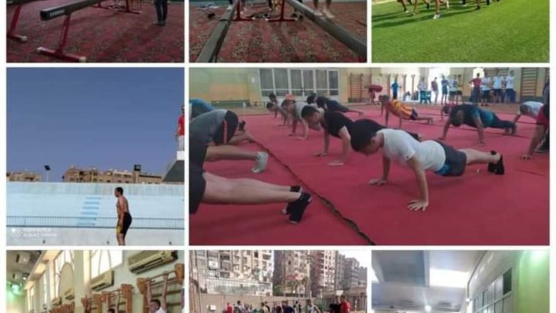 جانب من برنامج التأهيل