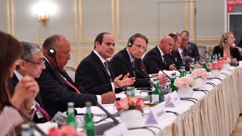 الرئيس السيسي خلال