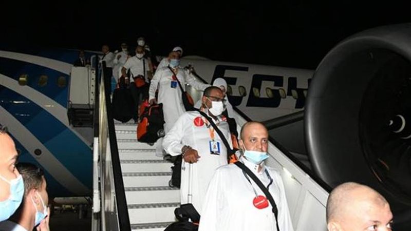 عودة بعثة الحج للقوات