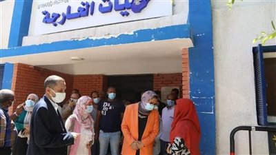 نائب محافظ الوادي الجديد في جولة تفقدية داخل المستشفيات والوحدات الصحية 